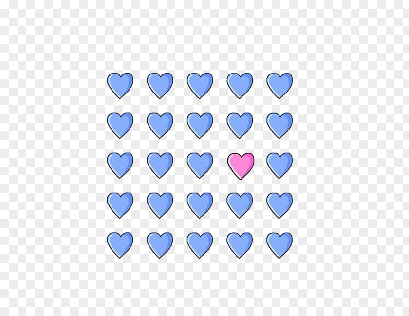 Paper Product Electric Blue Heart PNG
