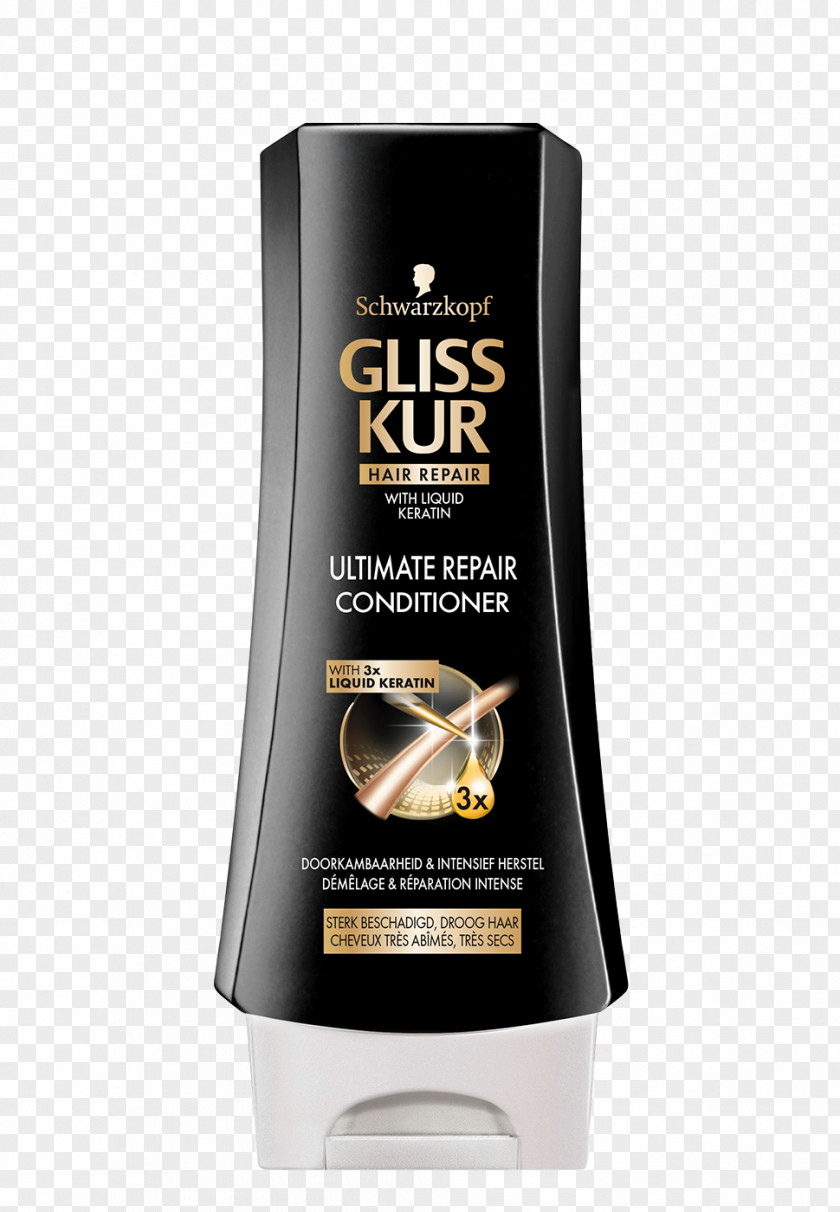Hair Repair Schwarzkopf Gliss Ultimate Shampoo Capelli Conditioner PNG