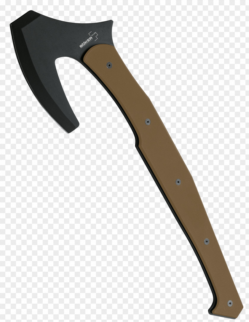 Knife Axe Tomahawk Tang Böker PNG