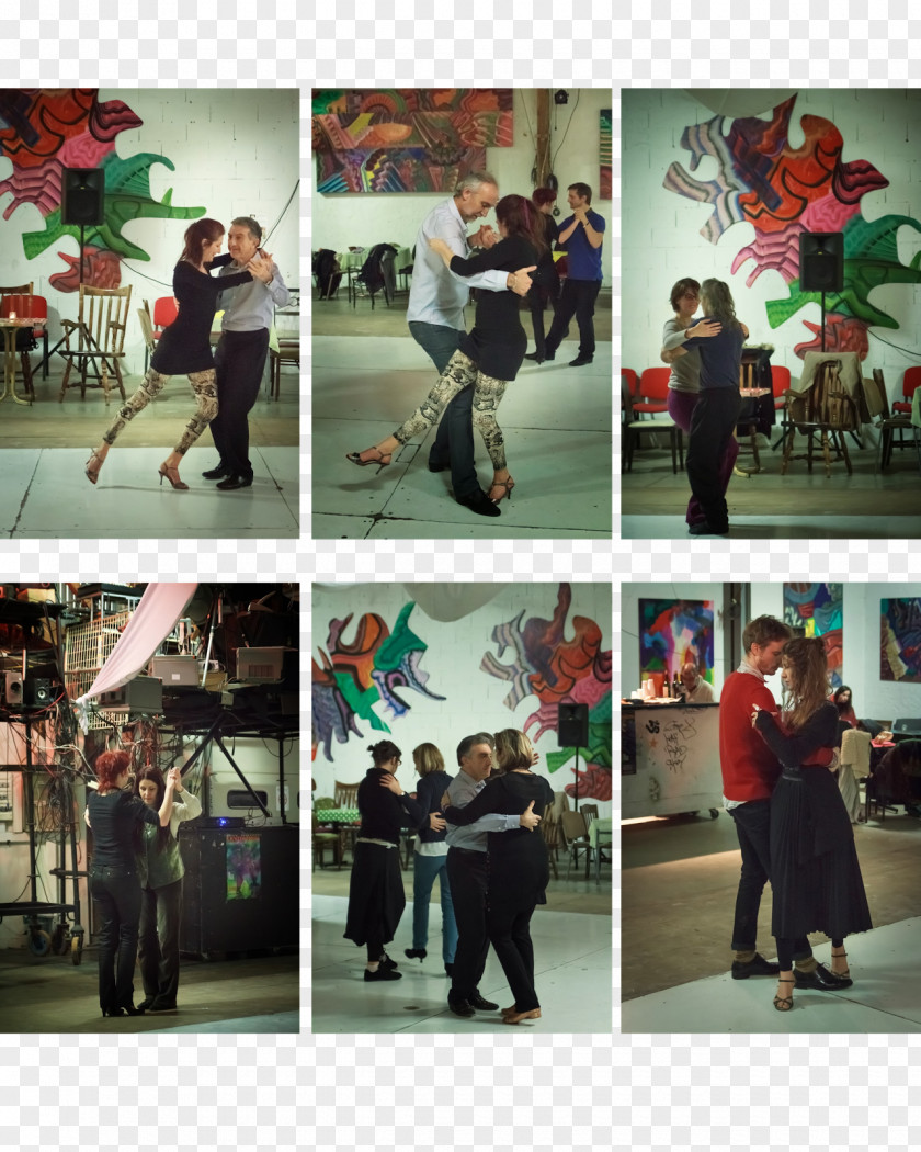 Milonga Dance Performance Art Recreation Collage PNG