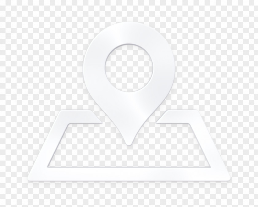 Number Blackandwhite Logistics Delivery Icon Maps And Flags Place PNG