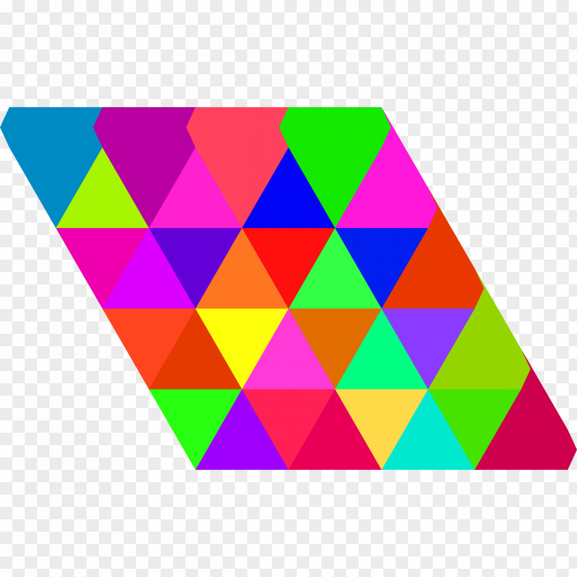 Triangle Triangular Tiling Tessellation Clip Art PNG