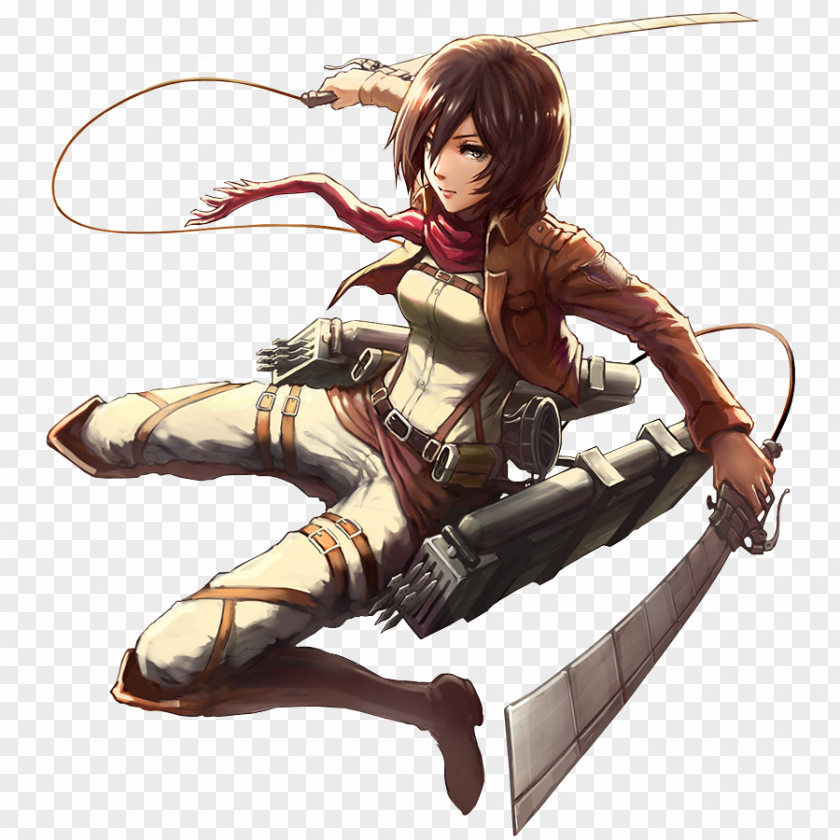 Being Beat Up By Roommates Mikasa Ackerman Eren Yeager Attack On Titan Fan Art PNG