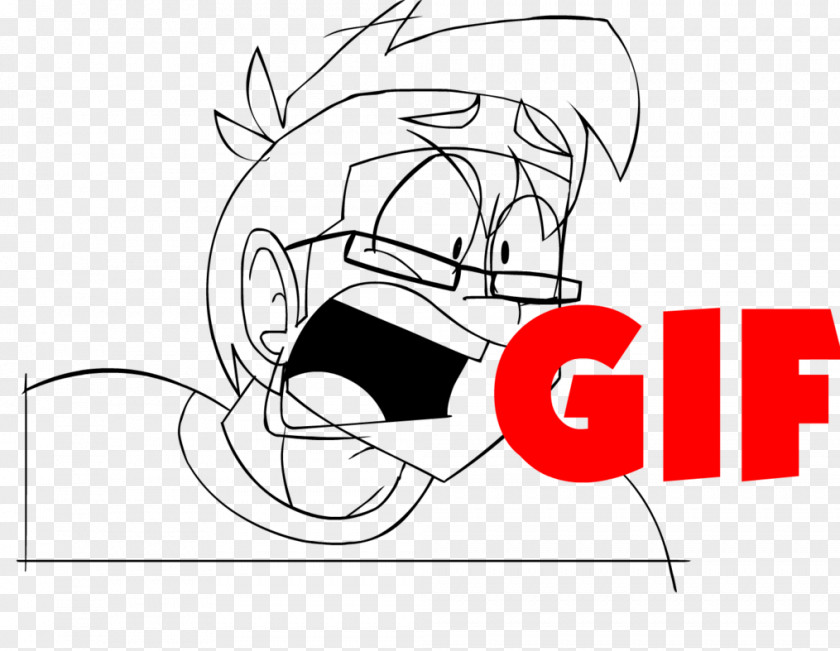 Exaggerated Expression Animation Drawing Gfycat PNG