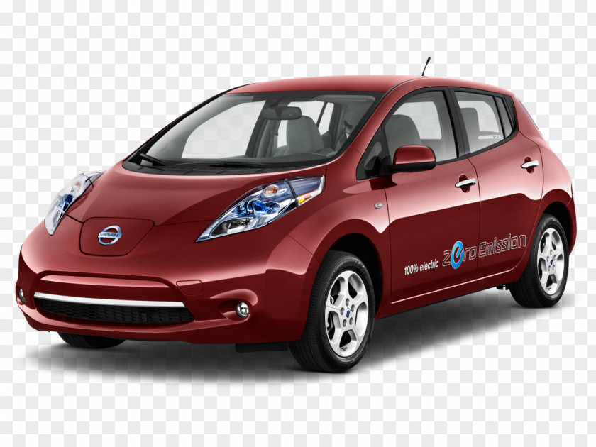 Nissan 2015 LEAF 2016 Compact Car PNG