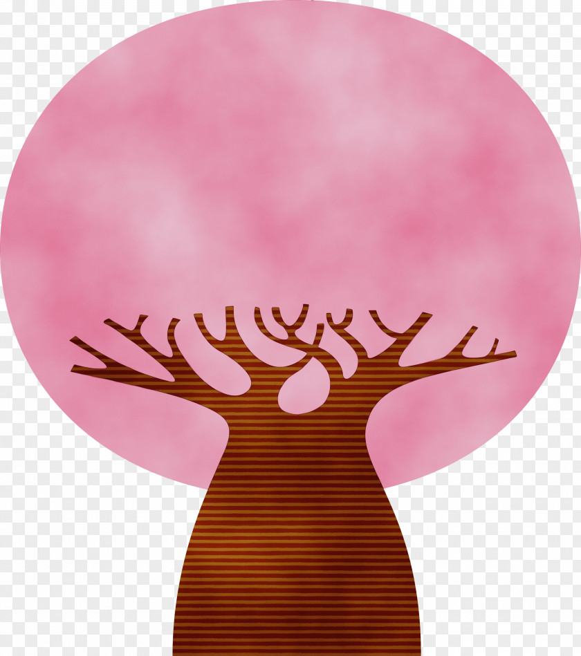 Pink M Antler PNG