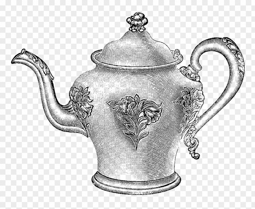 Teapot Clipart Jug Drawing PNG
