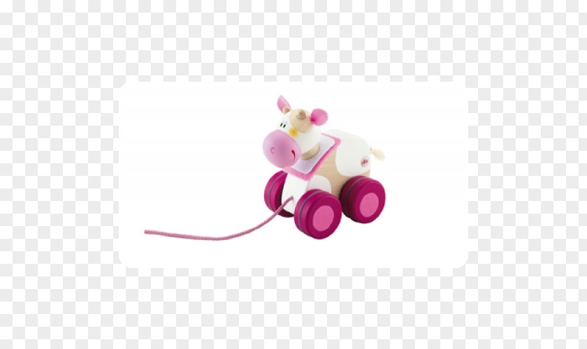 Toy Game Child Cattle Mini Cow Pullalong PNG