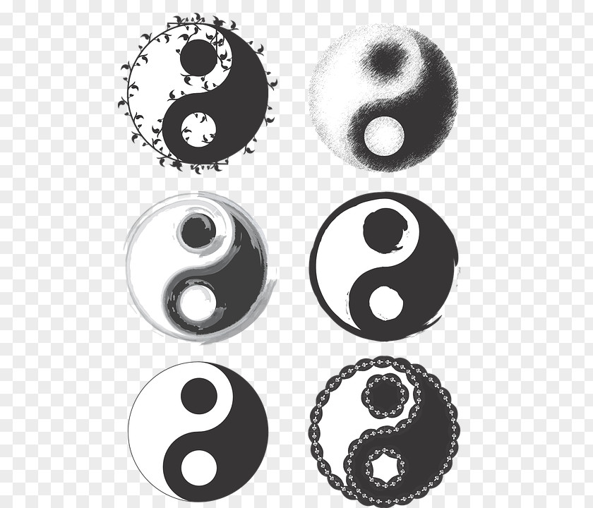 Yang Tao Decorative Design Vector Yin And Symbol Taoism PNG