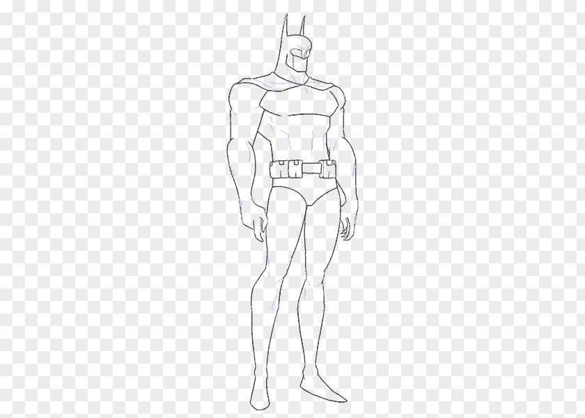 Brief Strokes Batman Nightwing Drawing Line Art Sketch PNG