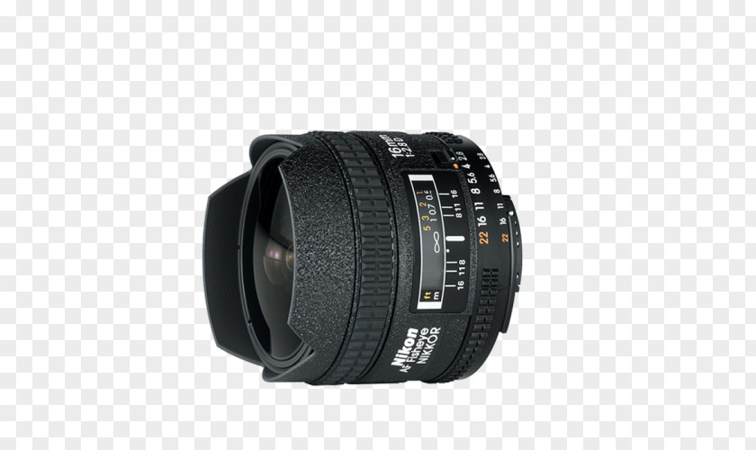 Camera Lens Nikon AF Fisheye-Nikkor 16mm F/2.8D AF-S DX Nikkor 35mm F/1.8G Fisheye Format PNG