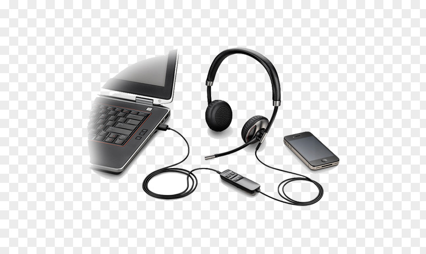 Headphones Plantronics Blackwire 725 C720-M Headset RIG 500 PNG