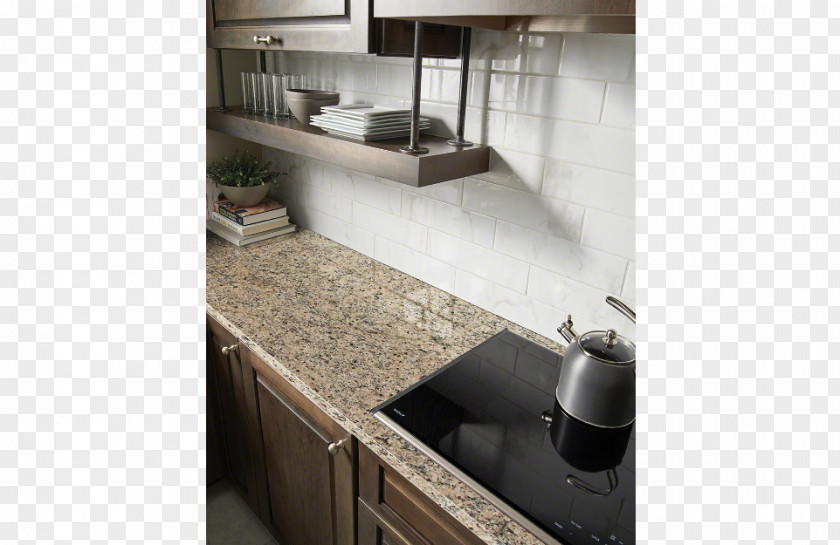 Kitchen Countertop Granite Engineered Stone Tile PNG