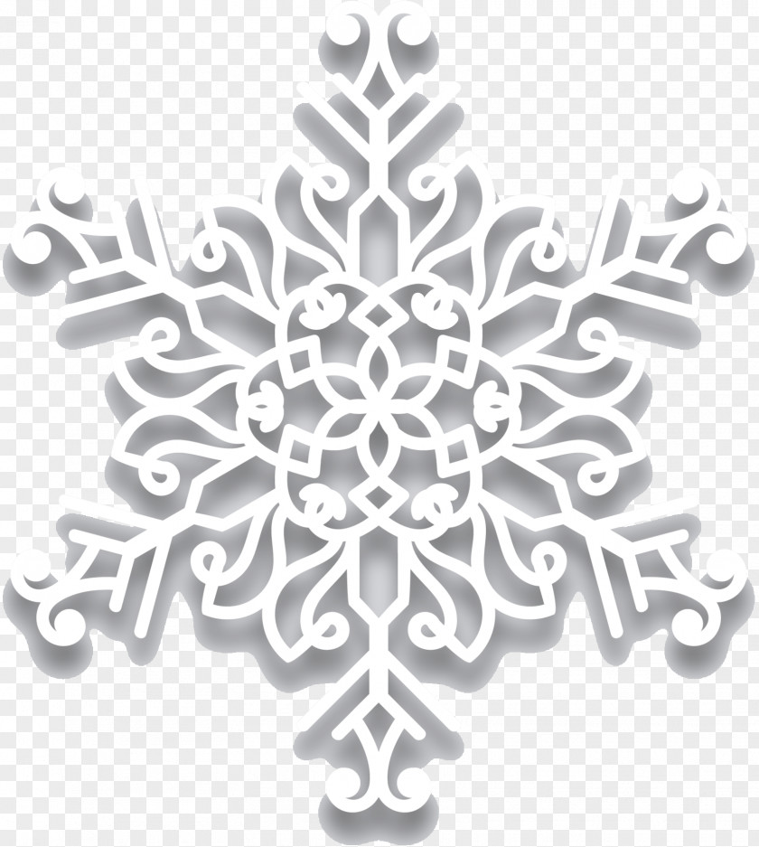 Snowflake Pattern Vector Graphics Ornament PNG