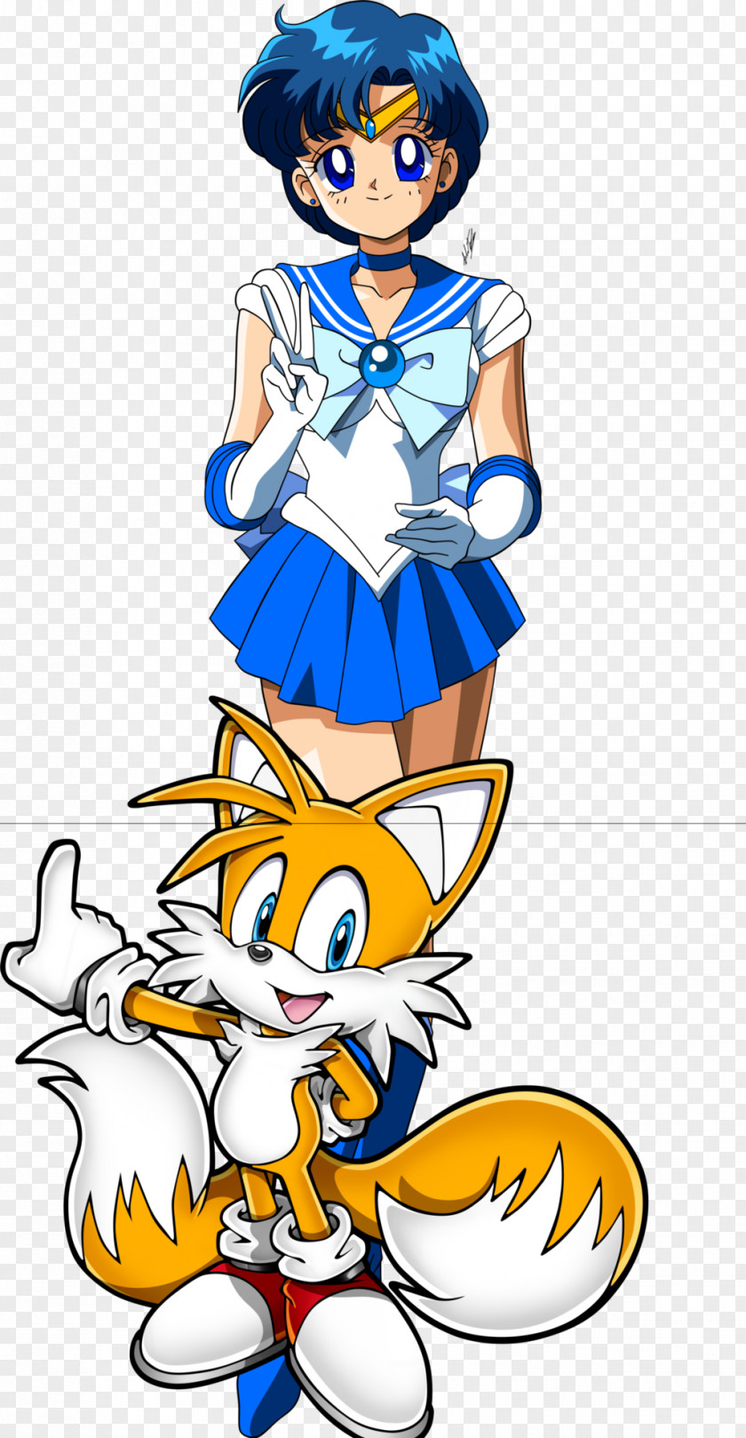 Tails Sailor Mercury Video Game Character Sonic The Hedgehog PNG