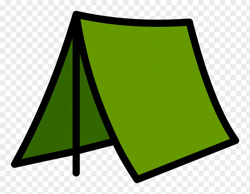 Tent Triangle Green Leaf PNG
