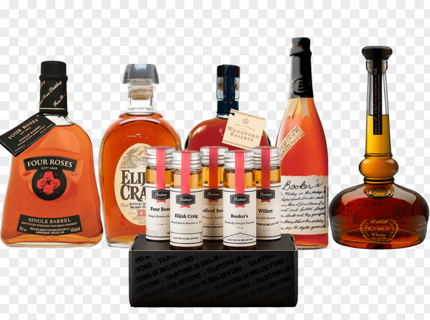 Bottle Bourbon Whiskey American Rum Distilled Beverage PNG