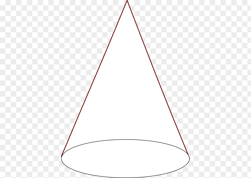 Cone Shape Cliparts Triangle Area Font PNG
