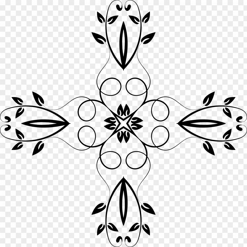 Folk Art Flower Clip PNG