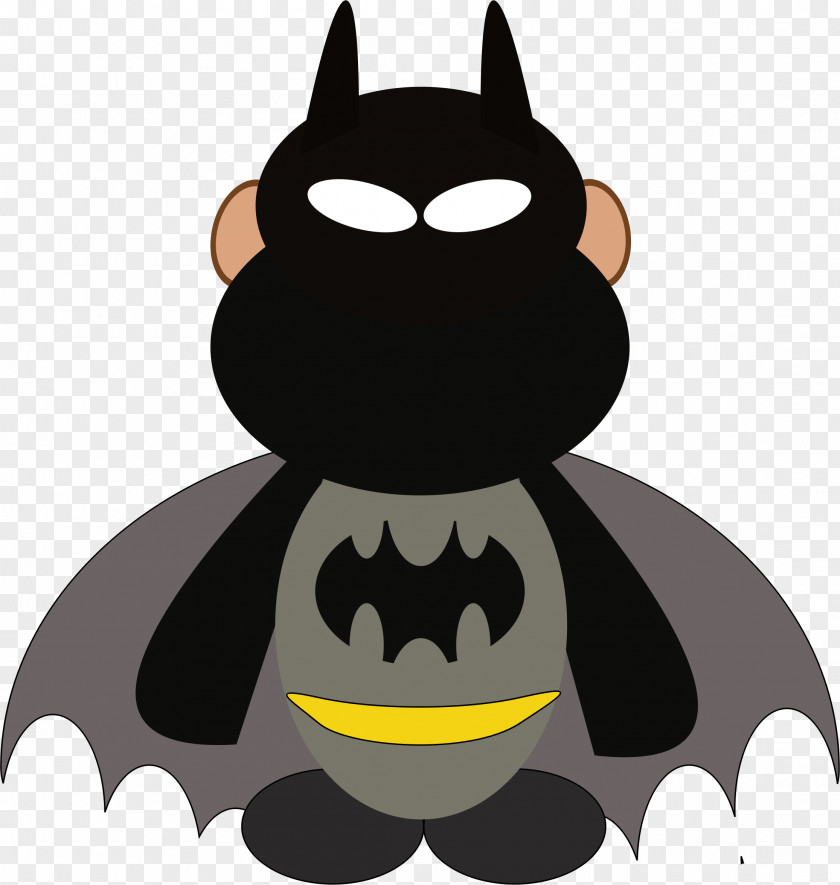 Monkey Batman Robin Clip Art PNG