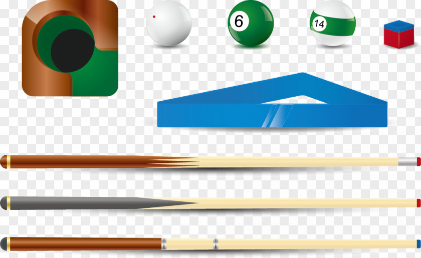 Vector Snooker HD Balls Free Euclidean PNG