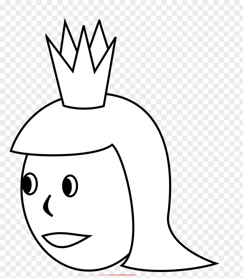 Queen Black And White Of Hearts Clip Art PNG