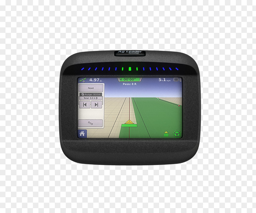 Tractor GPS Ag Leader Technology Precision Agriculture Compass Information PNG