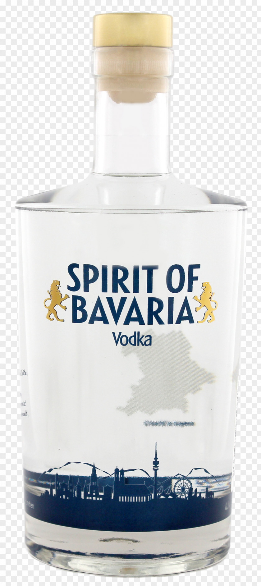 Vodka Martini Liqueur Distilled Beverage Bavaria Glass Bottle PNG