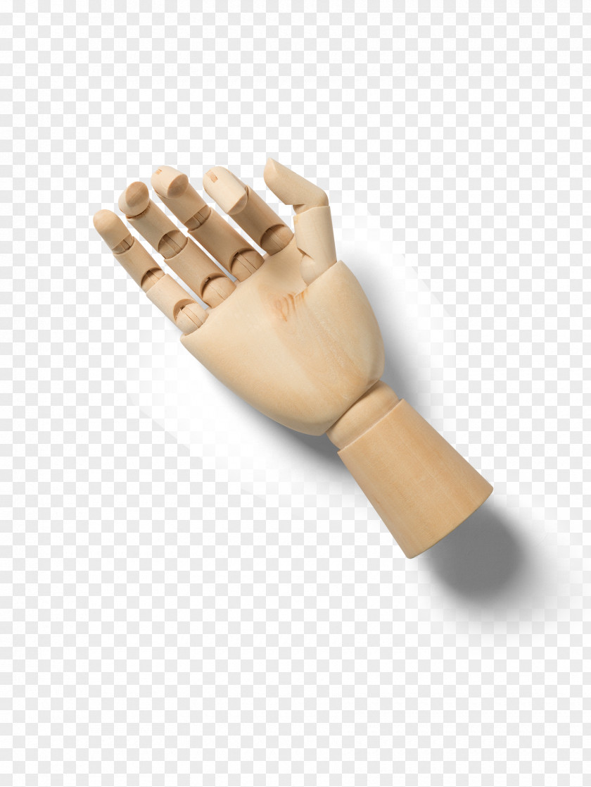 Wood Hand Model Template PNG