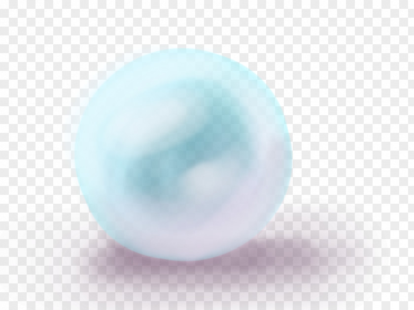 Orb Turquoise Gemstone Pearl Teal Sphere PNG