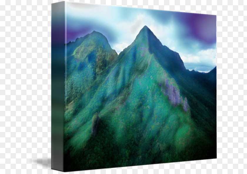 Painting Mount Scenery Sky Plc Mountain PNG