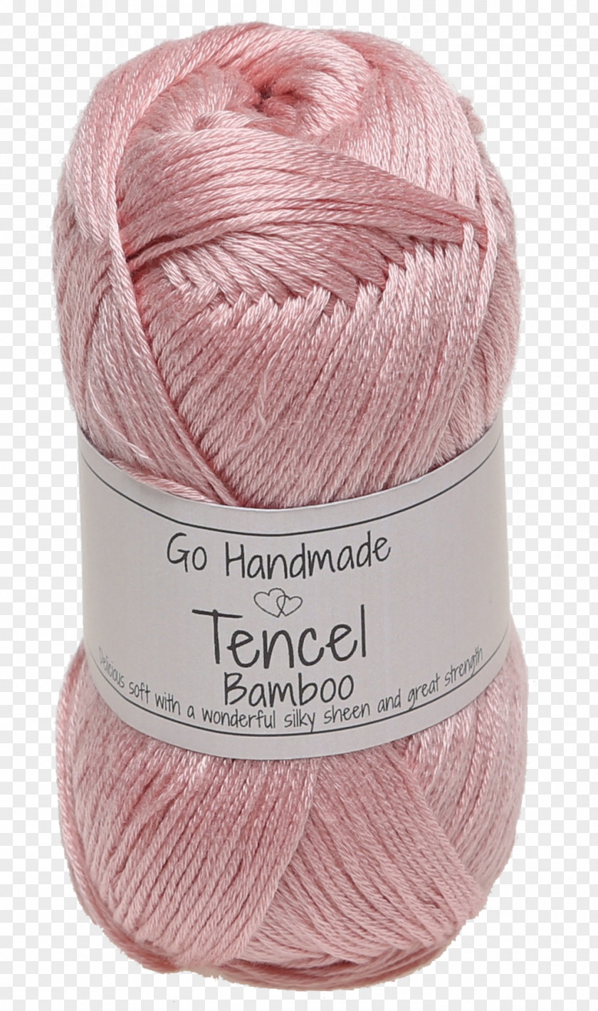 Pink Yarn Wool Lyocell Włóczka Cotton PNG
