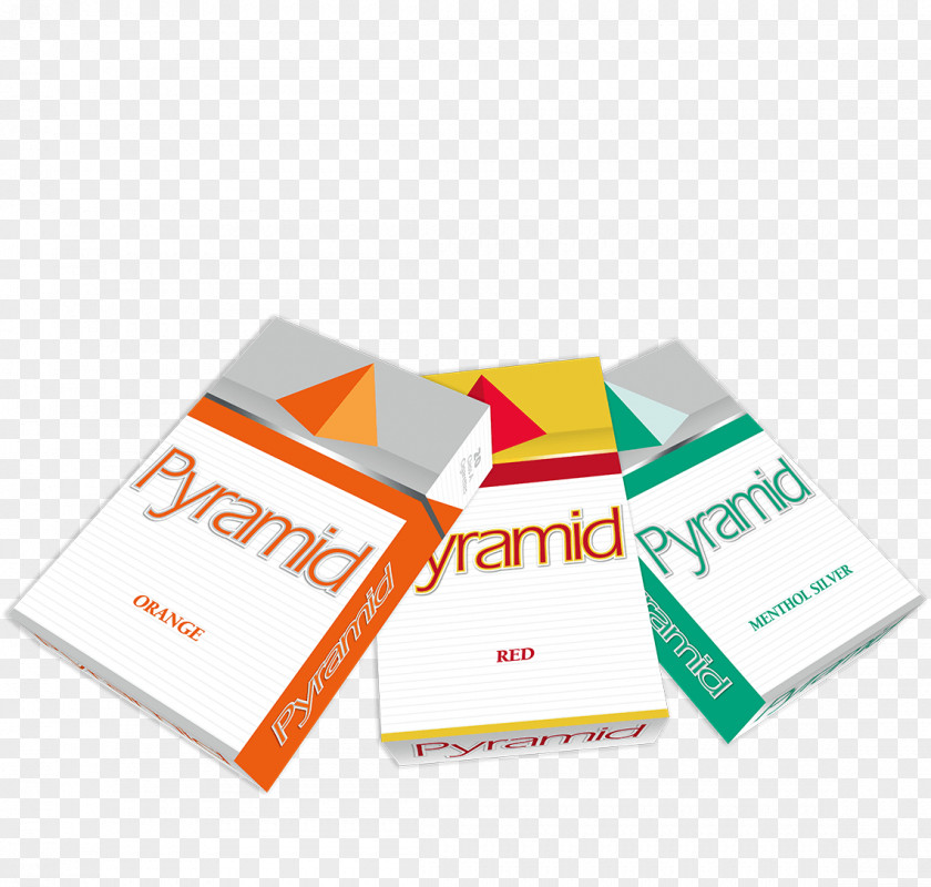 Pyramid Menthol Cigarette Brand PNG