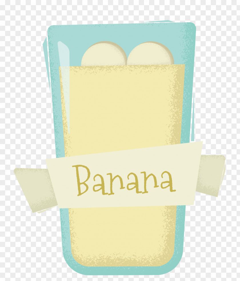 Vector Cup Juice Drink Banana Watermelon PNG