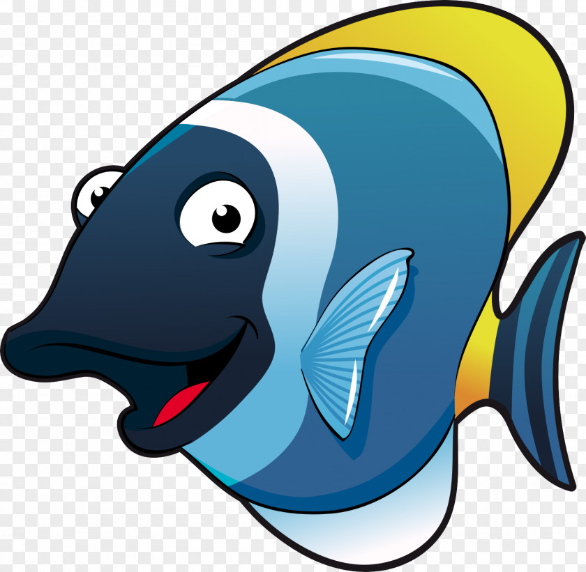 Cartoon Fish Animal Euclidean Vector PNG