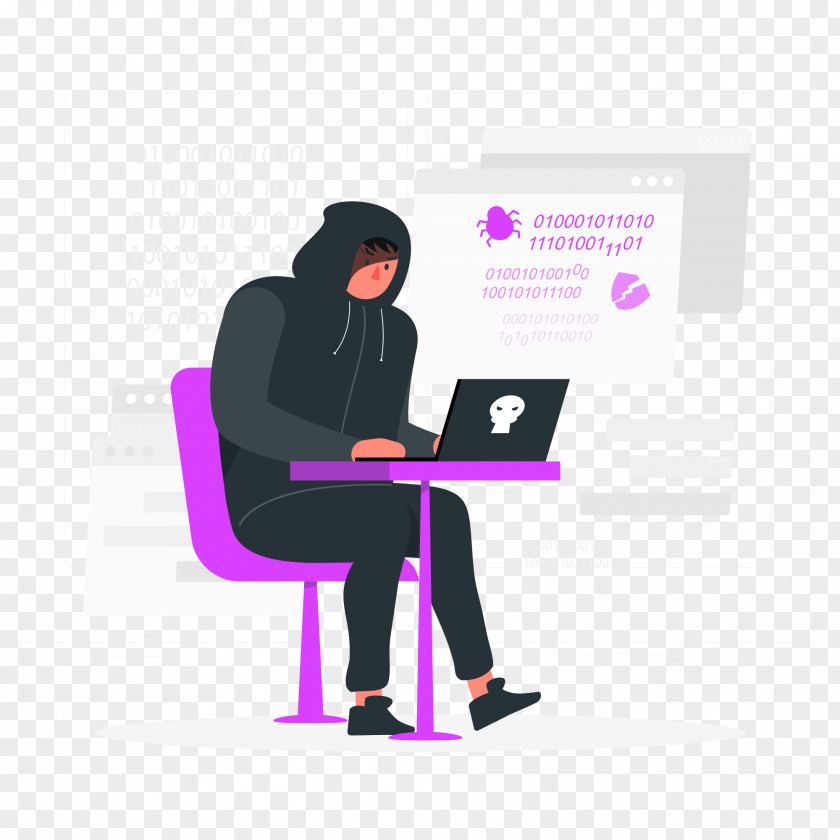 Computer Internet Hacker Dark Web Security PNG