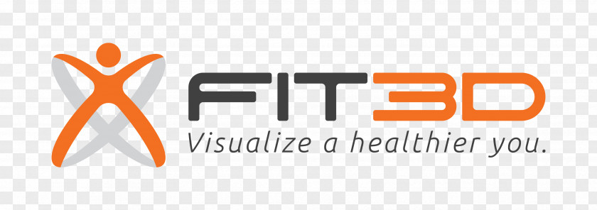 Fitness Logo Fit3D Image Scanner Brand 3D PNG