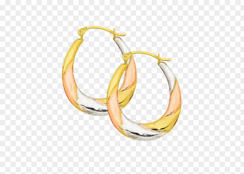 Gold Hoop Earring Body Jewellery PNG