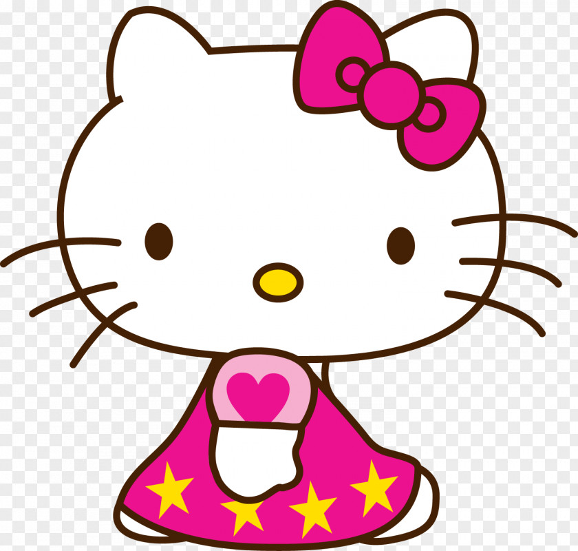 Hello Kitty Drawing Cartoon Color Character PNG