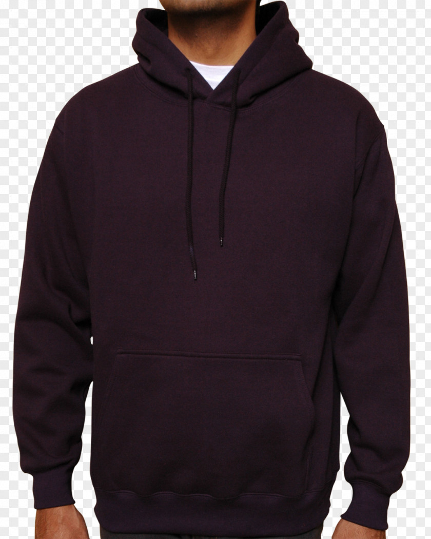 Hooded Sweatshirt Hoodie Neck Black M PNG