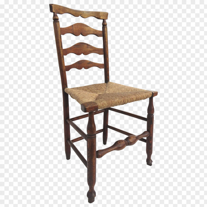 Ladder Chair Table Furniture Seat Dining Room PNG