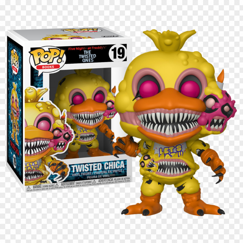 Toy Five Nights At Freddy's: The Twisted Ones Sister Location Funko Collectable Action & Figures PNG