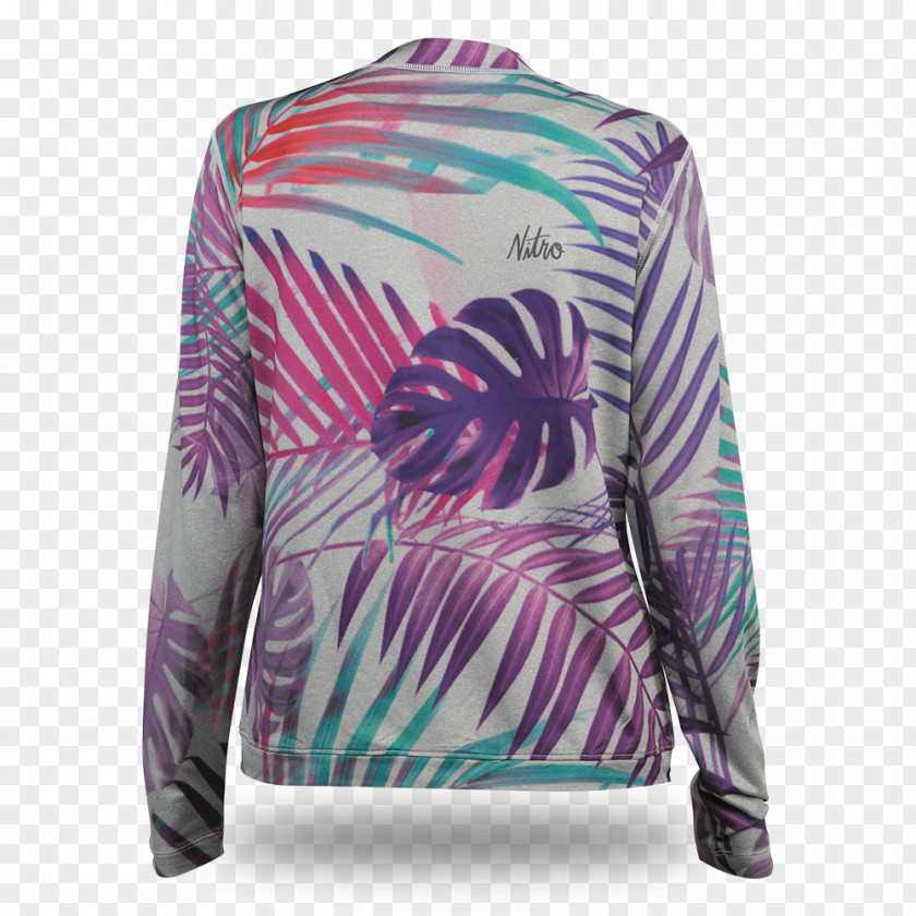 Tropical Printing Sleeve PNG