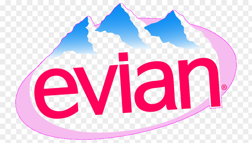 Evian Sign Logo Brand Font Clip Art Water PNG