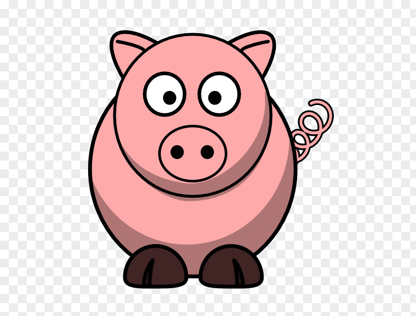 Pig Domestic Clip Art Openclipart Download PNG