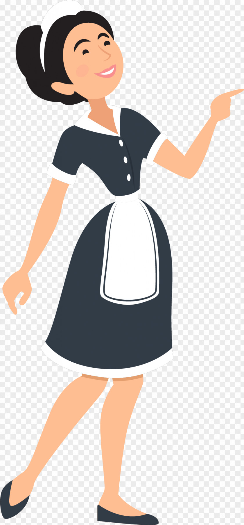 The Maid Smiled Cleaning PNG