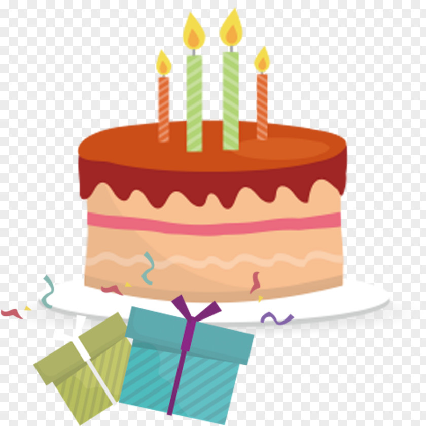 Cartoon Cake Birthday Euclidean Vector PNG