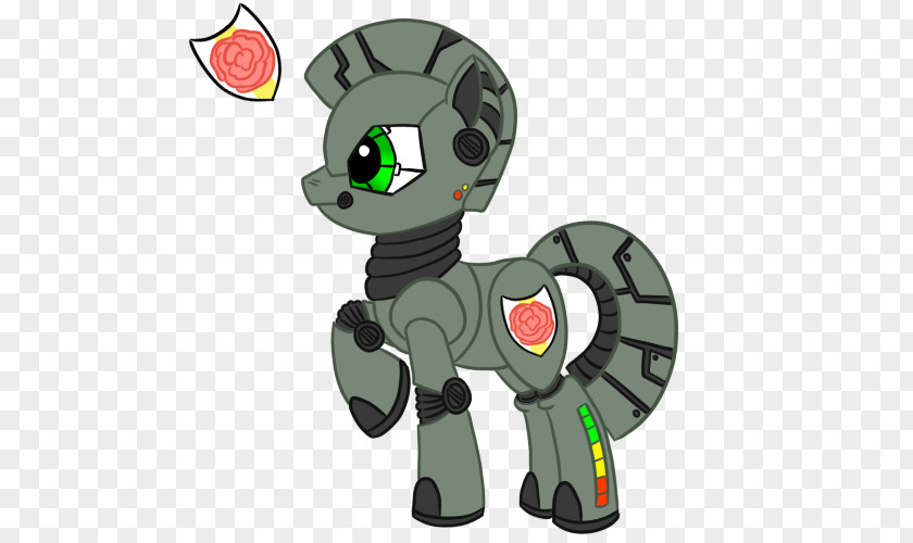 Iron Nail Horse Character PNG