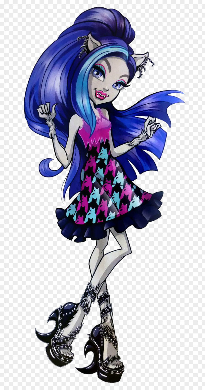 Monster High: Electrified Doll Barbie PNG