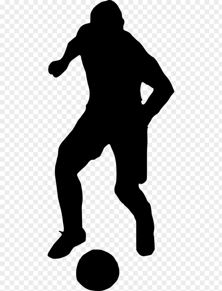 Silhouette Soccer Football Player American Clip Art PNG
